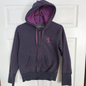 Rare Vintage Phish Band Zip Up Hoodie Playback Purple Heather Size M *FLAWS